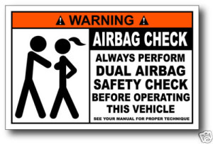 Наклейка Airbag